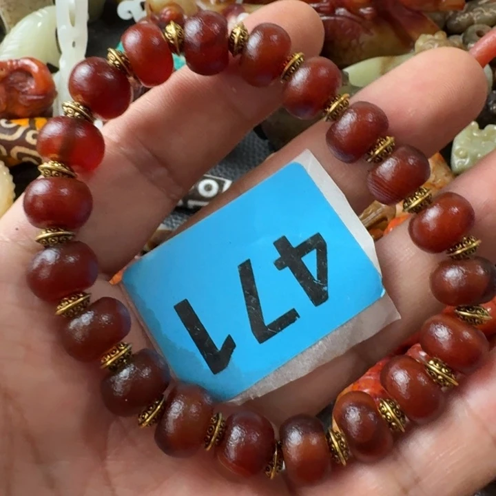 玛瑙/玉髓颈饰合金