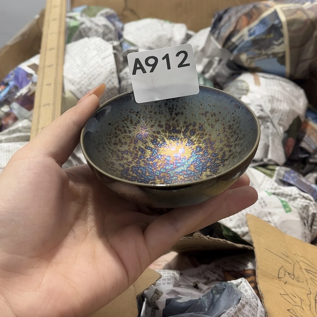 瓷片茶摆件工艺品摆件666