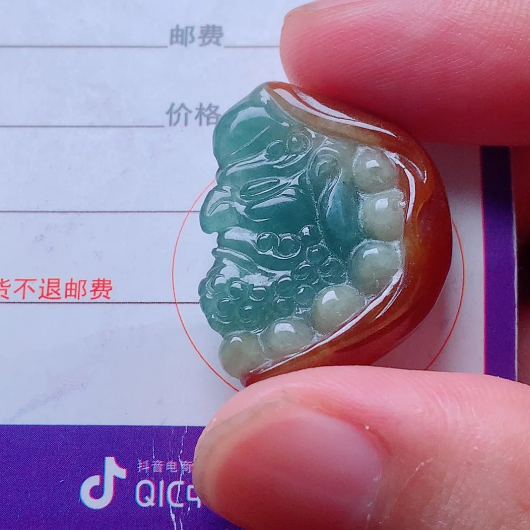 颈饰未镶嵌翡翠达摩祖师
