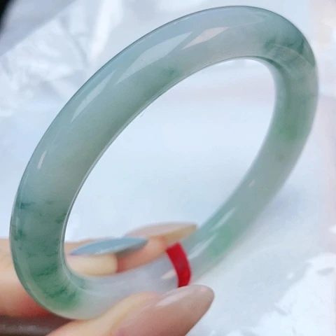 未镶嵌手镯翡翠53圆条882808