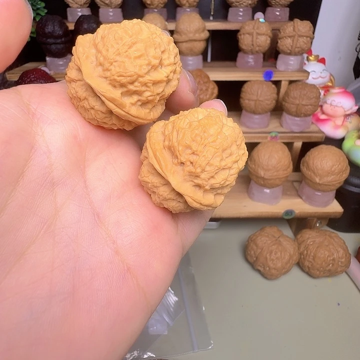 吊坠文玩核桃11号车37尺寸珊瑚奶球