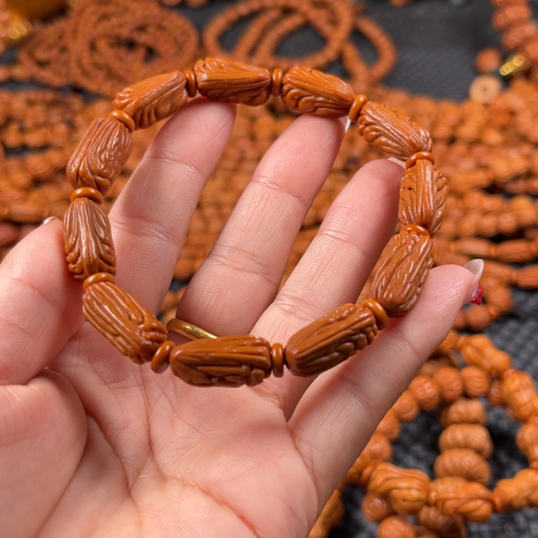 桃核手串Y6链接手串