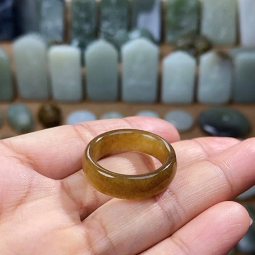 【闪购商品】和田玉（糖玉）戒圈未镶嵌