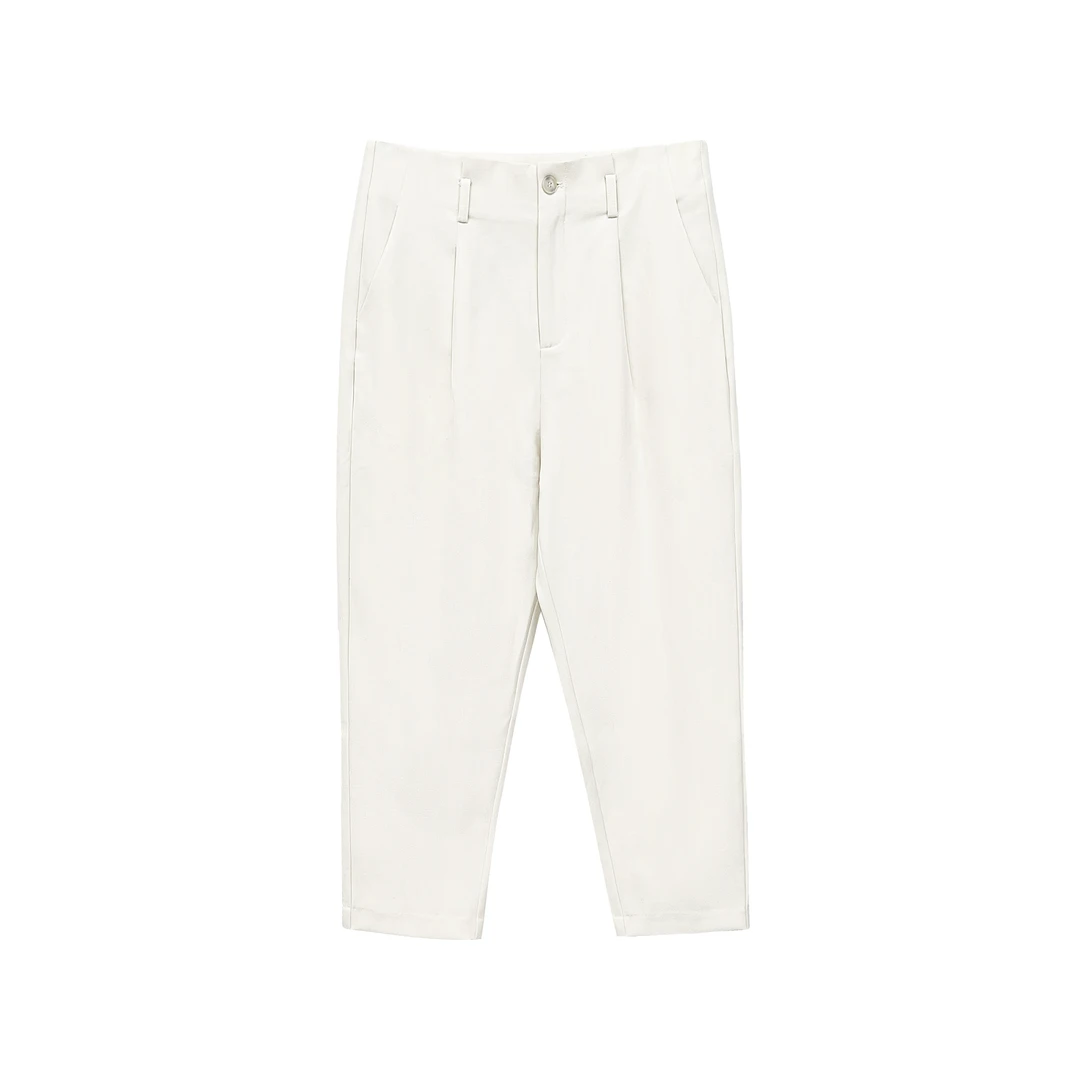 【亚楠本楠】时尚极简百搭休闲裤6799