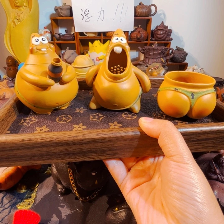 风***拼配泥茶壶纯手工制作过程就是