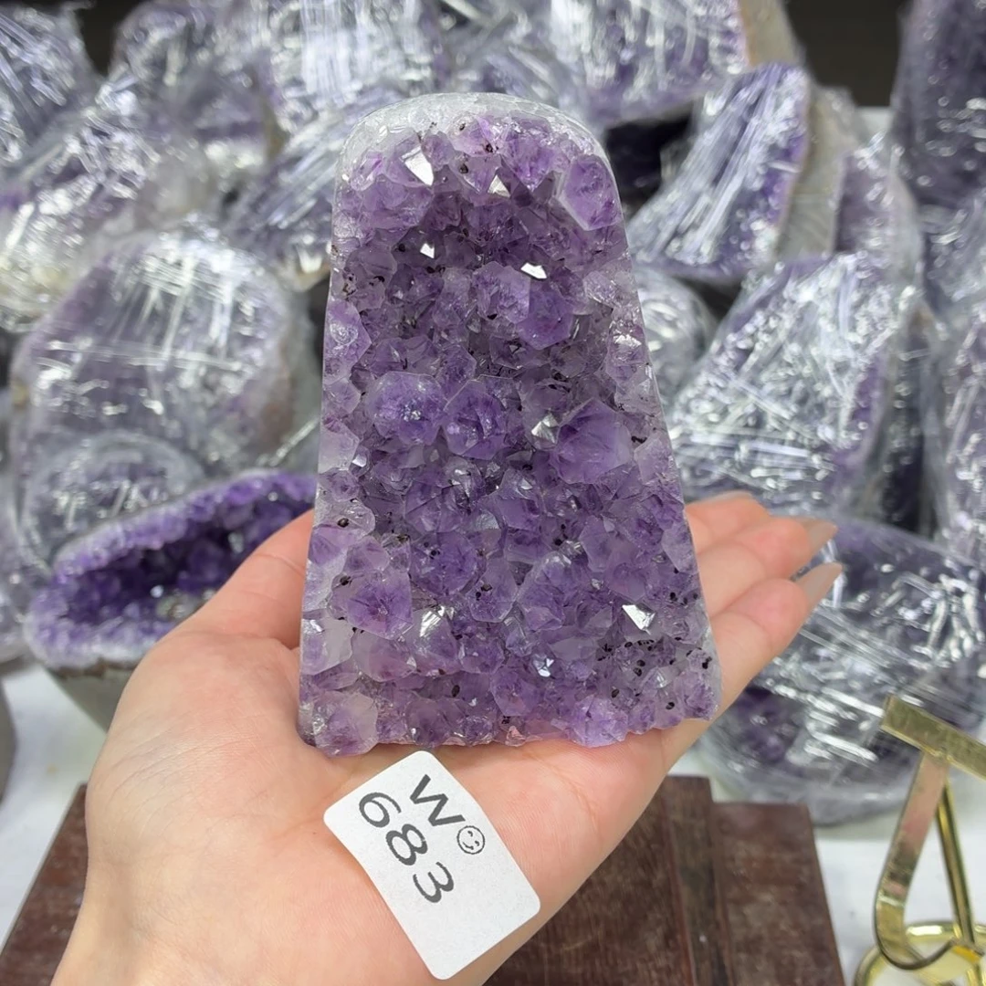 未镶嵌紫晶摆件紫水晶