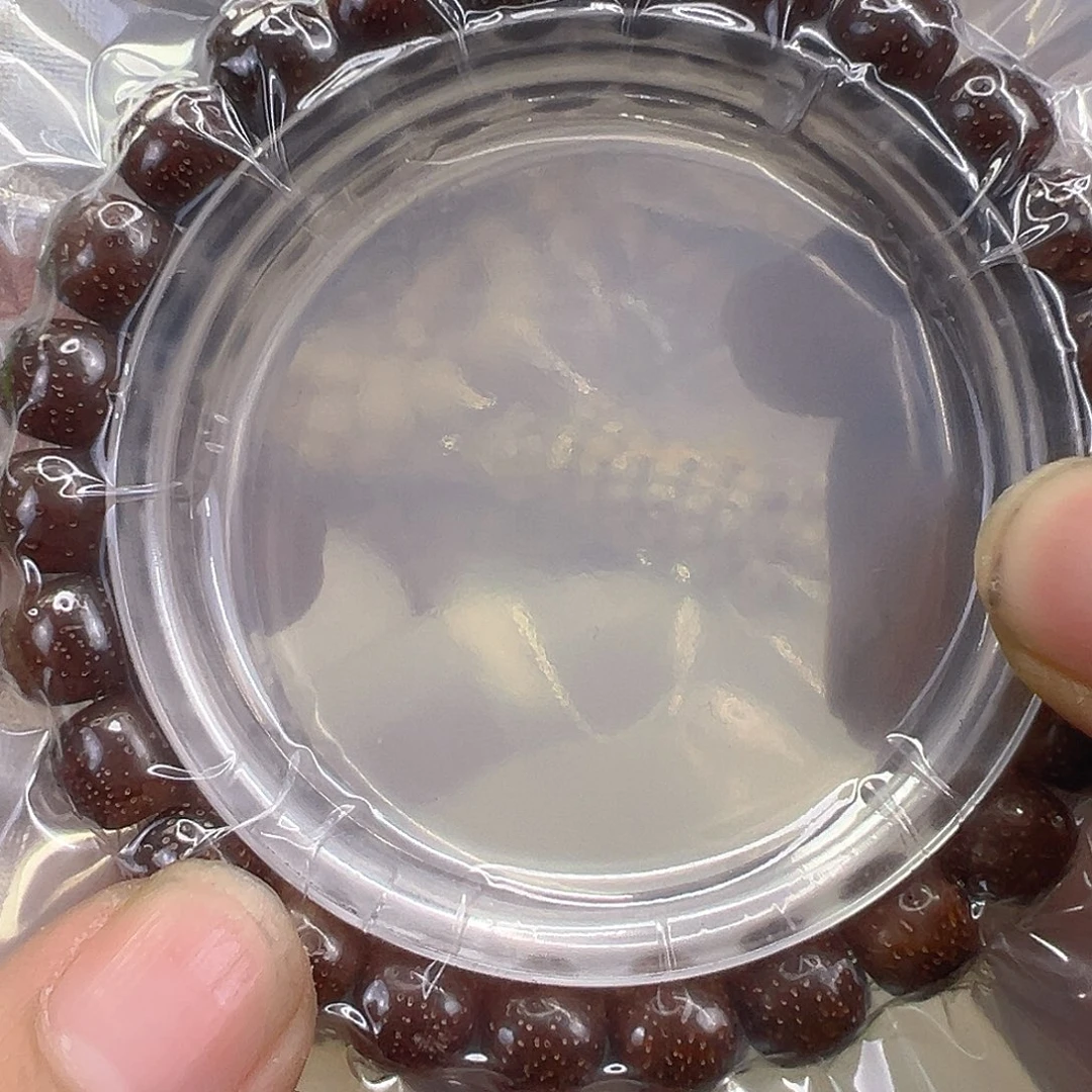 手串星月菩提62尽头粉冰星月菩提单圈9左右