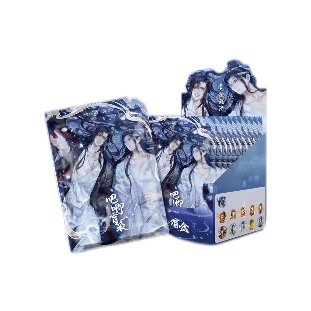 《魔道祖师》动画X遇意 吧唧胶片盲盒(第一弹)（代拆） 正版周边收藏