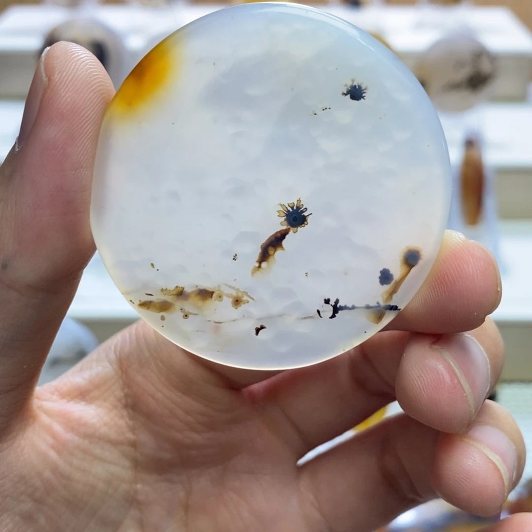 玛瑙/玉髓未镶嵌吊坠(不含链)