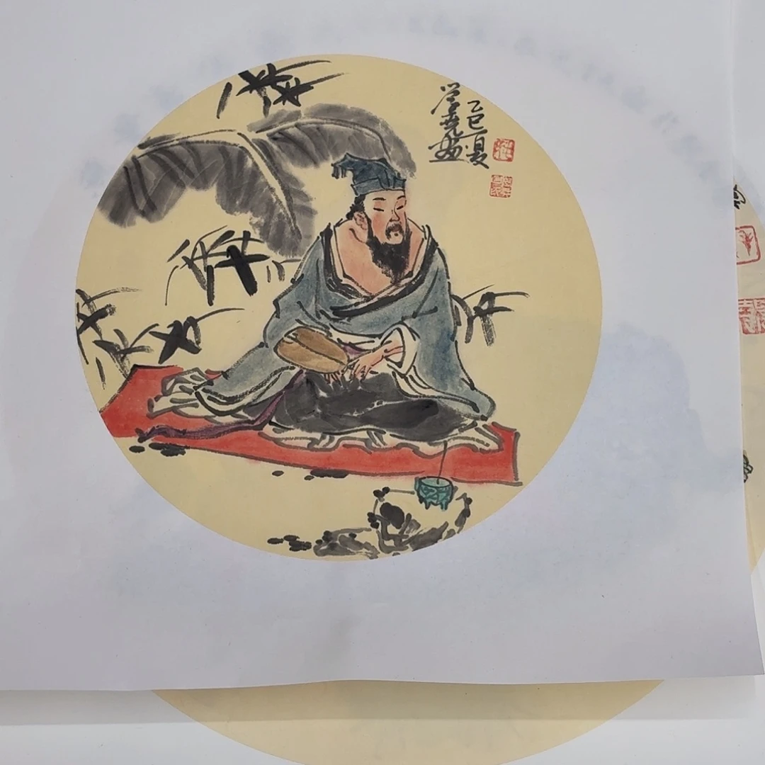 国画写意人物小品