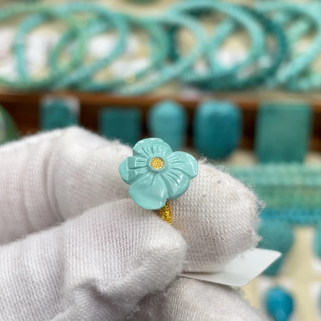 绿松石未镶嵌配饰