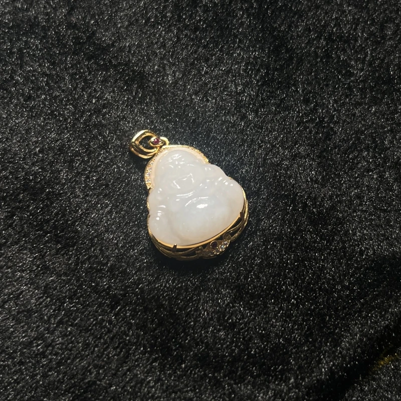 景景严选-DS925和田玉吊坠-佛公吊坠约20*22mm#