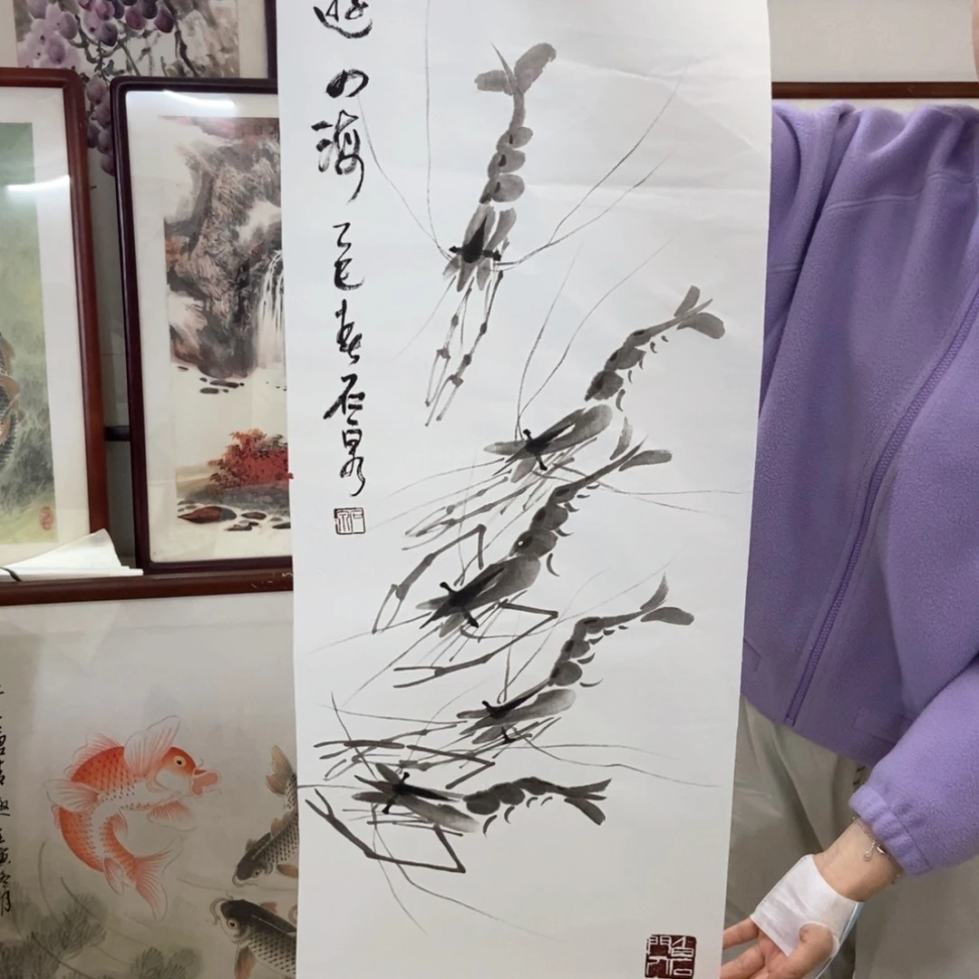 国画陈老师纯手绘国画