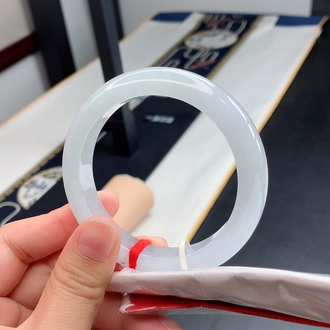 翡翠手镯未镶嵌55 正圈