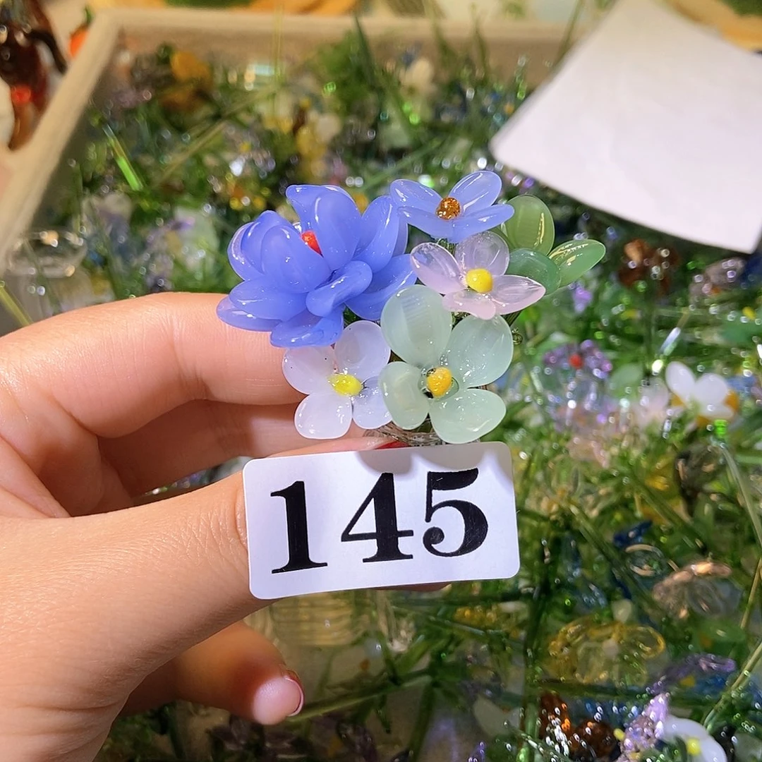 琉璃手工艺品145花瓶