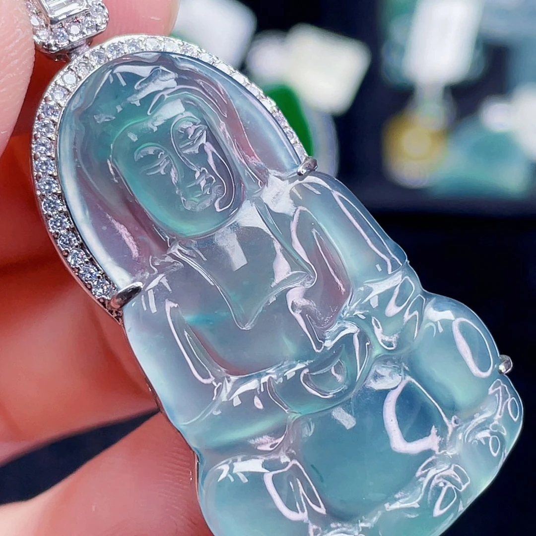 翡翠未镶嵌颈饰868