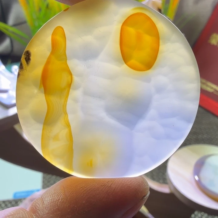 玛瑙/玉髓未镶嵌巴玉玛瑙象形