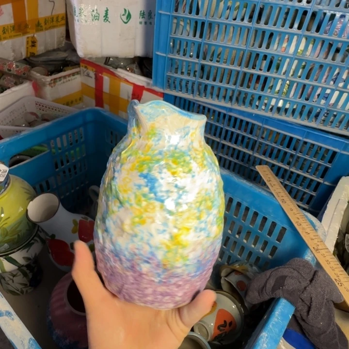 釉下彩手绘（瑕疵慎拍）135