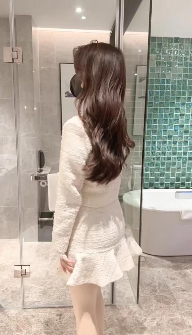 鱼尾小香风气质套装