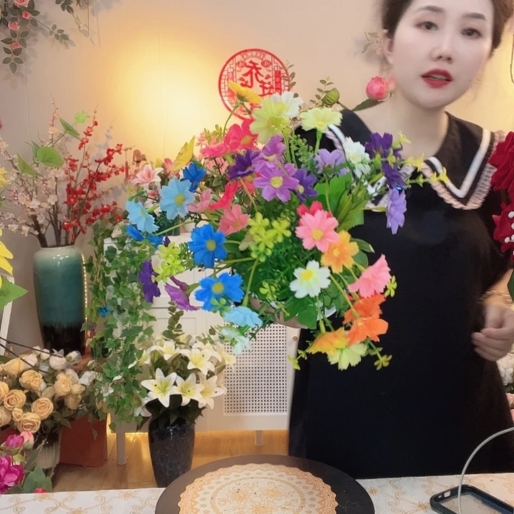 小碎花混色➕life花盆