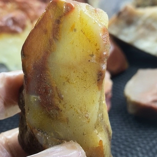 用***️寿山石寿山品种石原石毛料