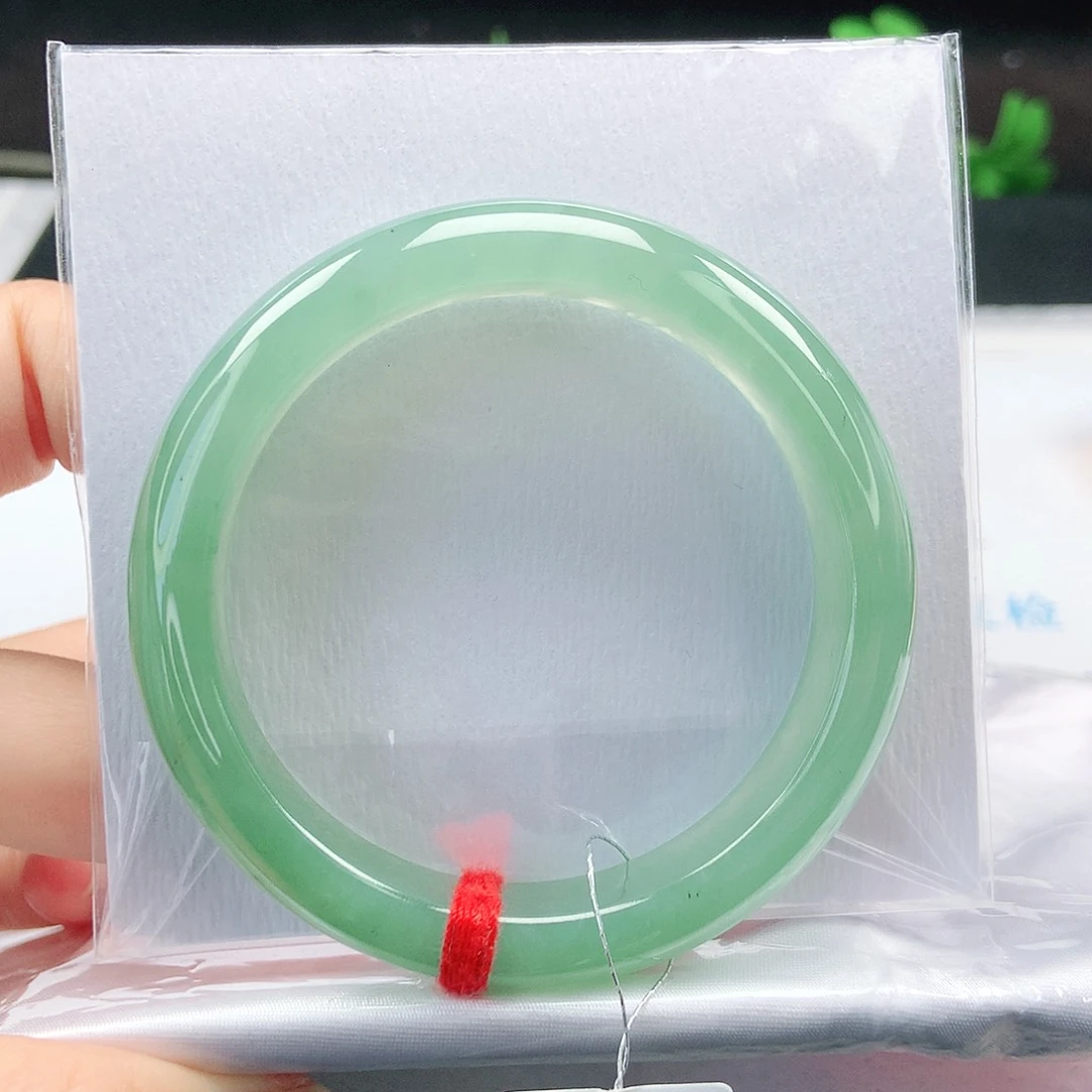 未镶嵌手镯翡翠53圈