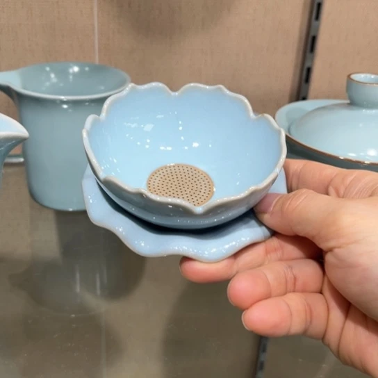 瓷片大宋名窑汝瓷茶具