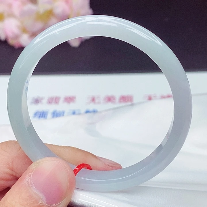 未镶嵌手镯翡翠54圈口