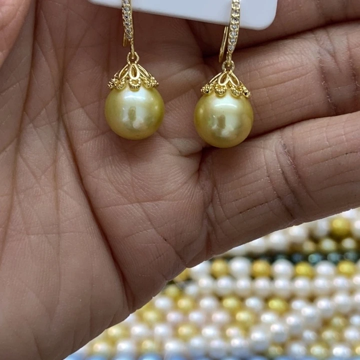 银S925镶嵌颈饰淡水珍珠