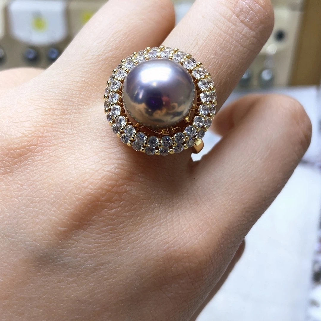 淡水珍珠戒指未镶嵌