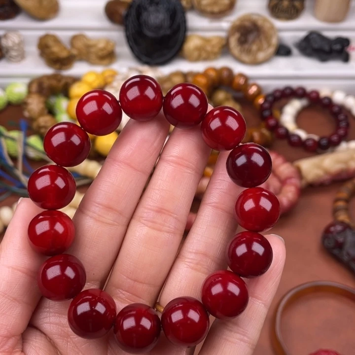 驼骨其他牦牛角圆珠14