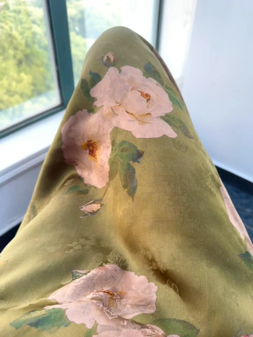 【福利款春见】28姆米莨纱红云纱现货发（无退换）