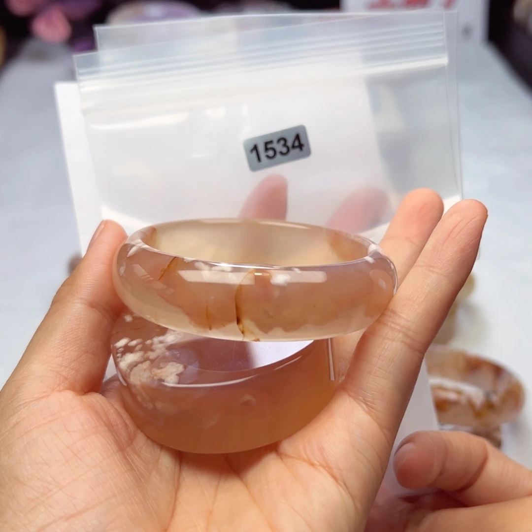 未镶嵌手镯玛瑙/玉髓开*果