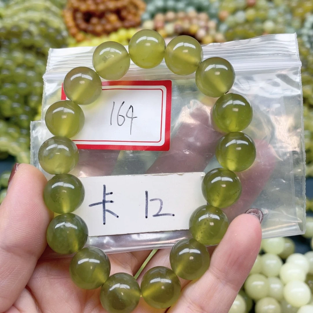 未镶嵌蛇纹石玉手串