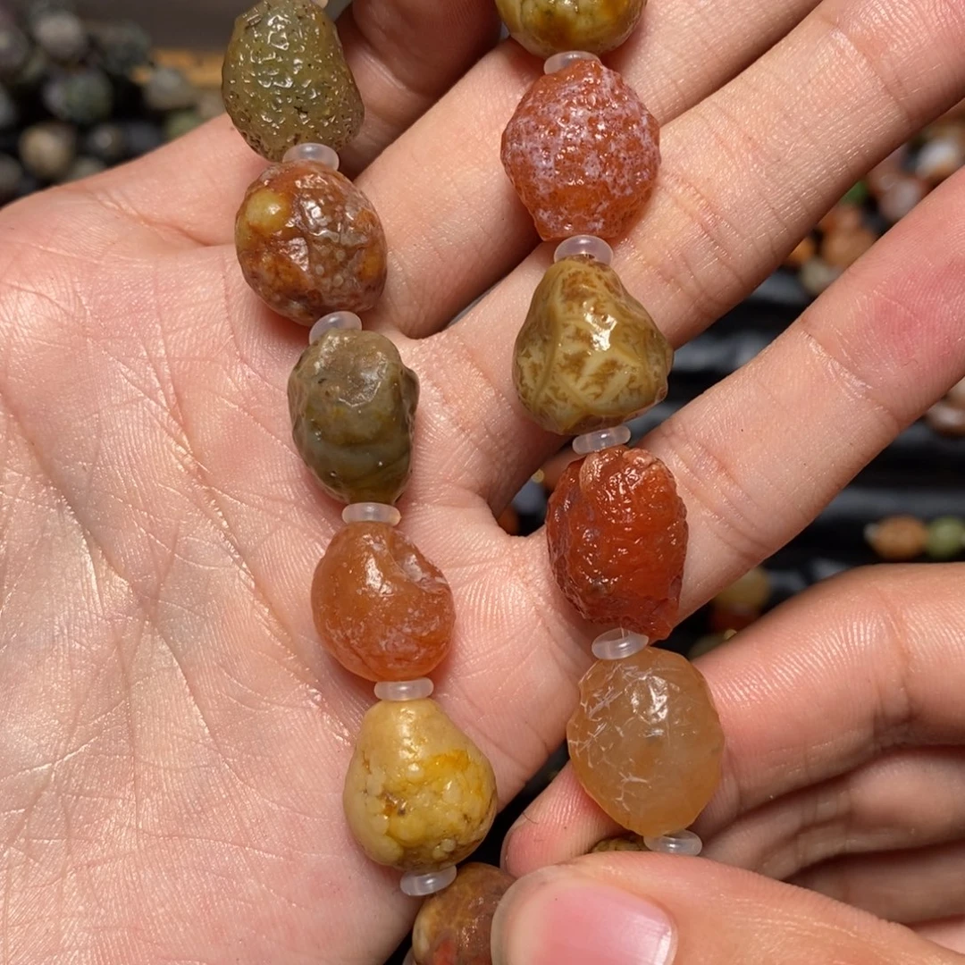 玛瑙/玉髓手链合金