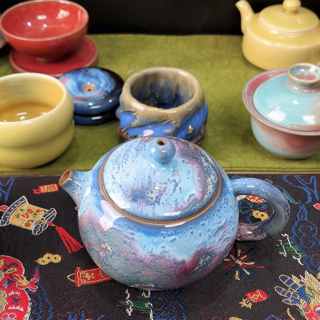 五大名窑钧瓷茶具e****e