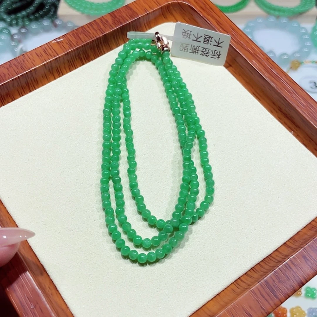 未镶嵌手链翡翠天然缅甸翡翠A货卡3.5