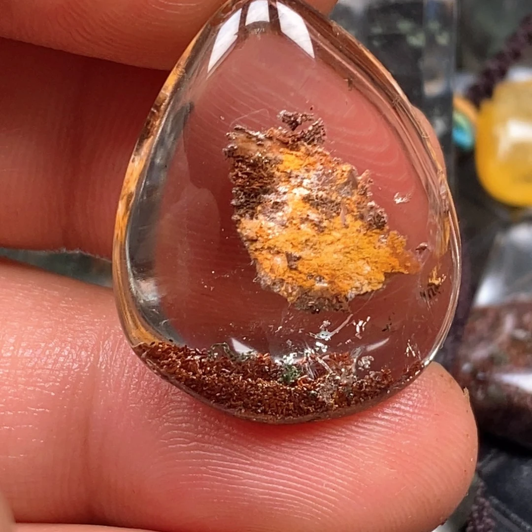 未镶嵌颈饰水晶细*水晶