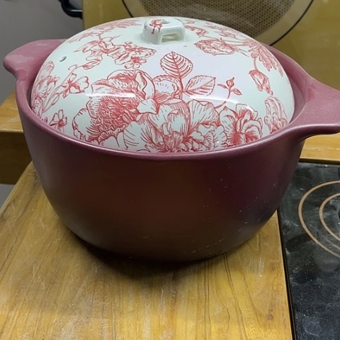 微瑕，明火，口径23厘米，高12，3L