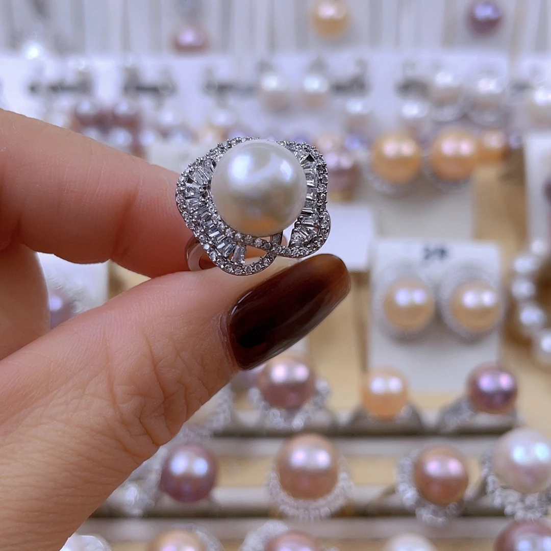 戒指淡水珍珠未镶嵌