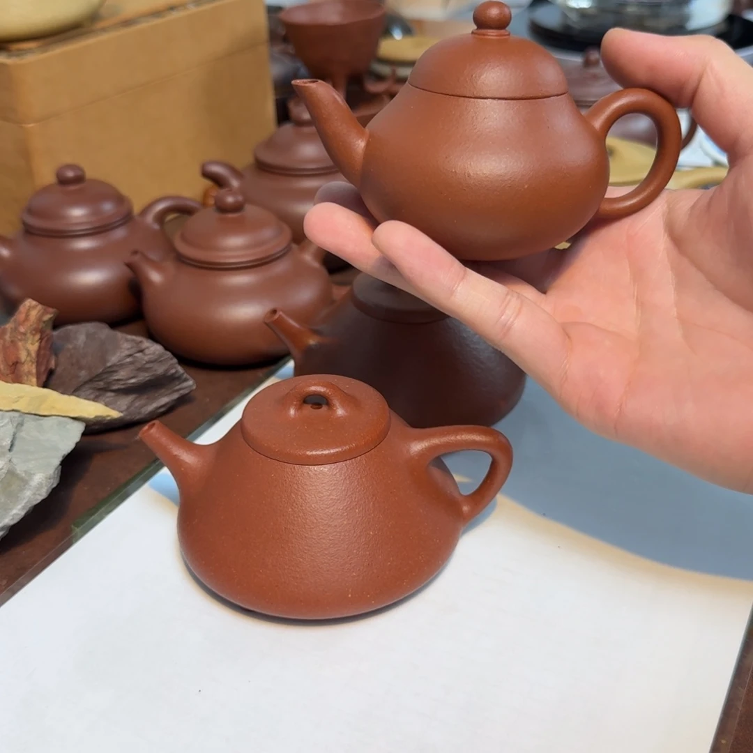 茶壶紫砂益*微瑕梨形