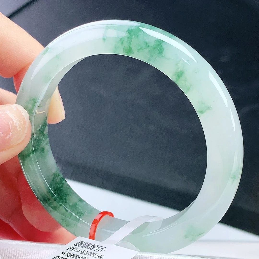 未镶嵌手镯翡翠55圈