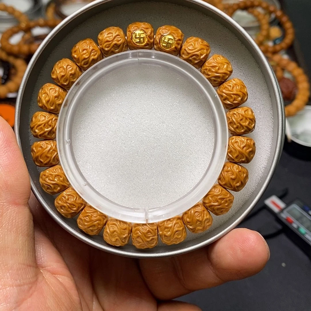 猴头核桃手串全品10左右胡须双标31号