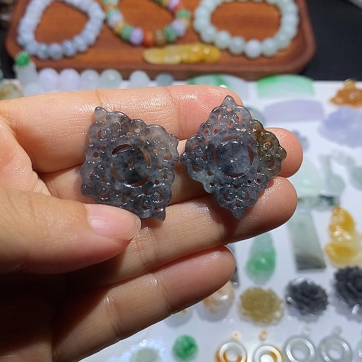 定制翡翠未镶嵌花片