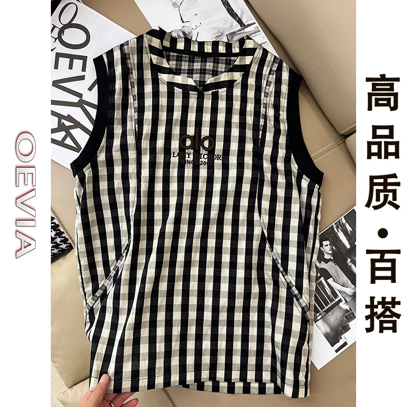 欧洲站水洗马甲男款轻奢时尚上衣潮牌2025新款背心百搭男士无袖