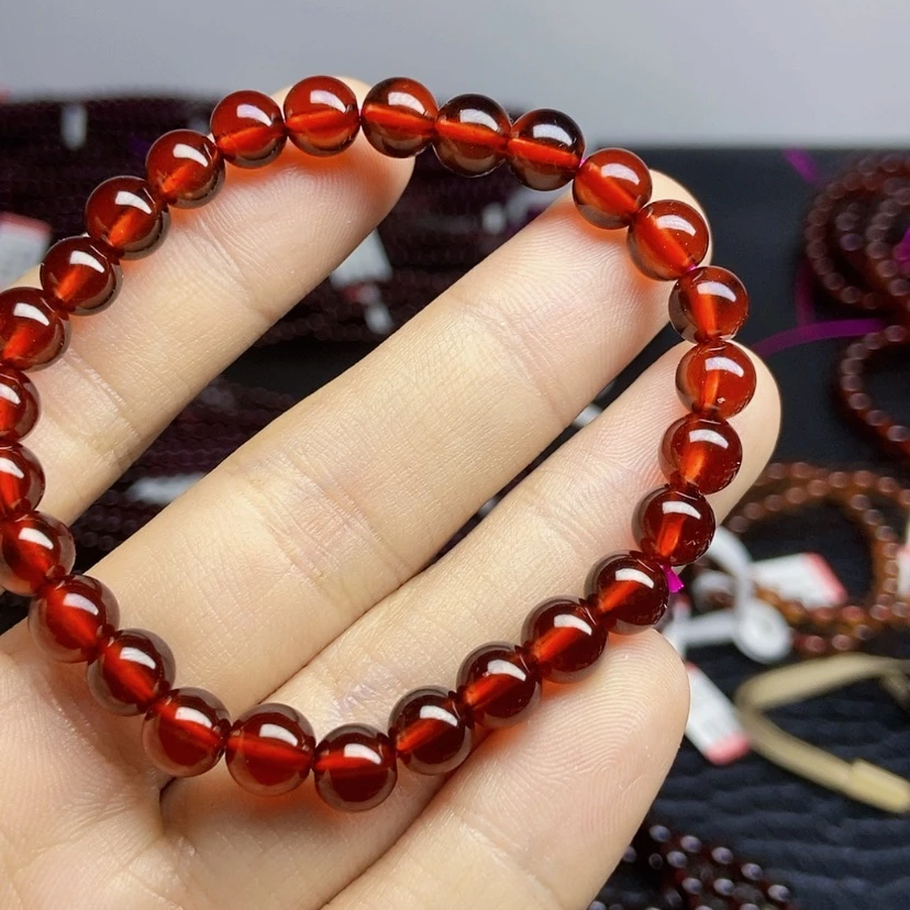 【闪购商品】石榴石手链未镶嵌