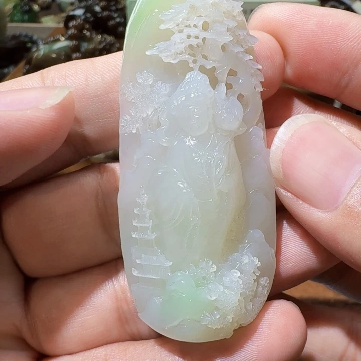 未镶嵌和田玉挂件