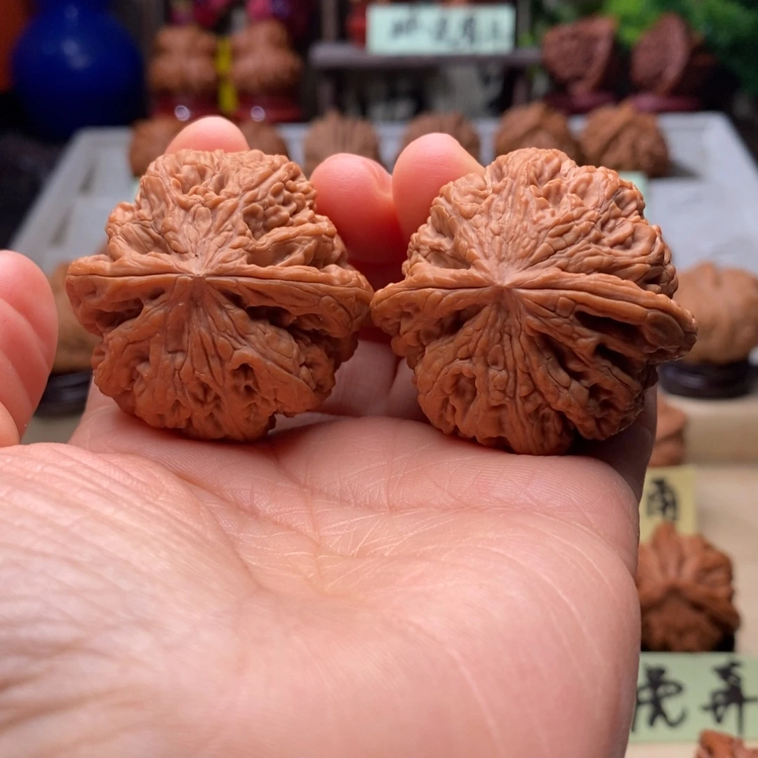 文玩核桃把件高配大粗筋