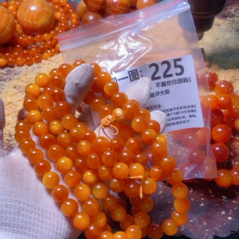 【闪购商品】松木（琥珀木）手串/手链美**乄