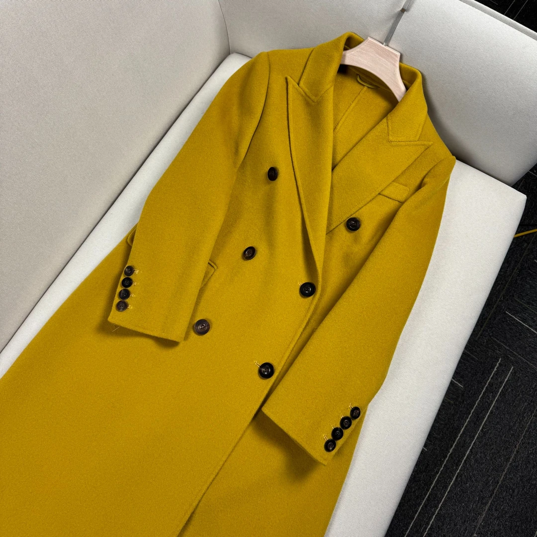 女款羊毛时尚大衣毛呢